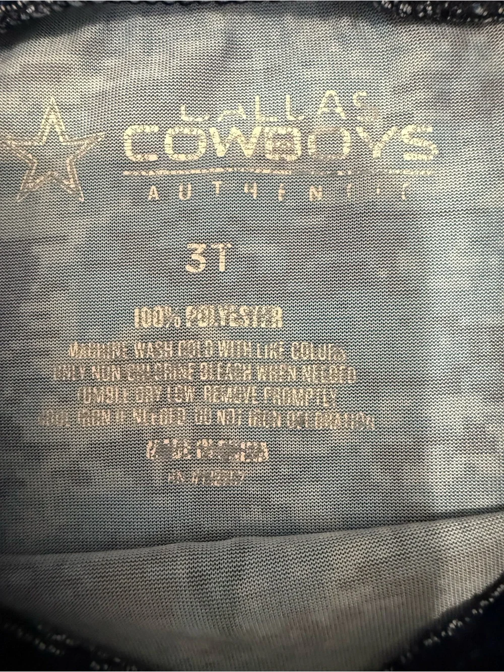Dallas Cowboys Youth Two-Piece Lounge Set - Blue & Charcoal